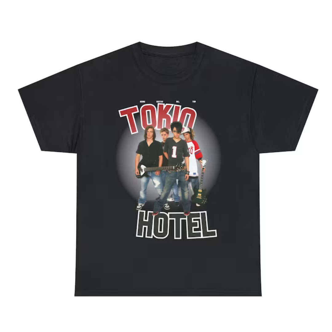 Camiseta Básica Tokio Hotel Aesthetic