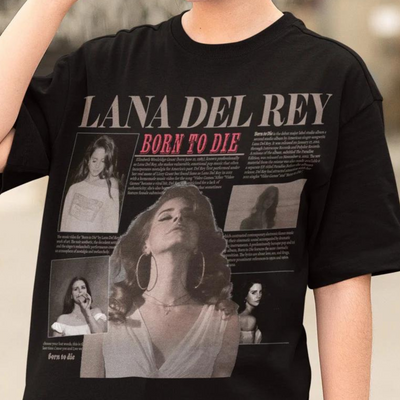 Camiseta Básica Lana Del Rey Aesthetic