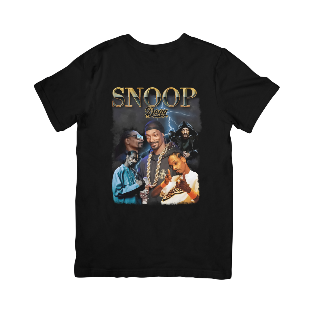 Camiseta Básica Snoop Dogg Aesthetic