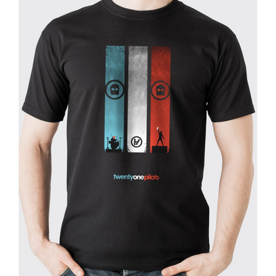 Camiseta Básica Twenty One Pilots Aesthetic