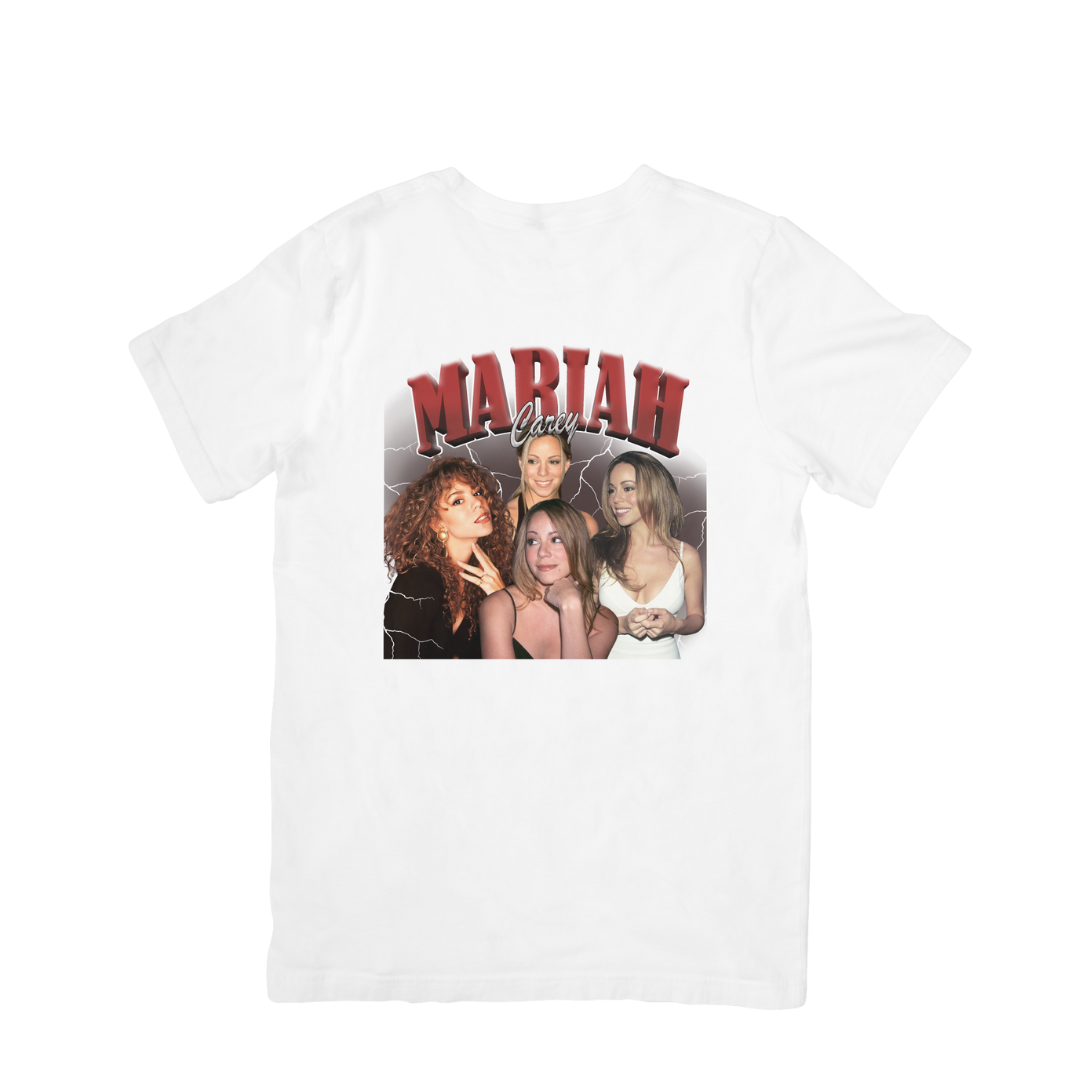 Camiseta Básica Mariah Carey Aesthetic Retro