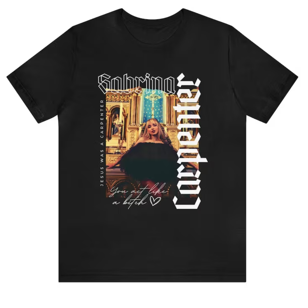 Camiseta Básica Sabrina Carpenter Aesthetic Retro – Saoko