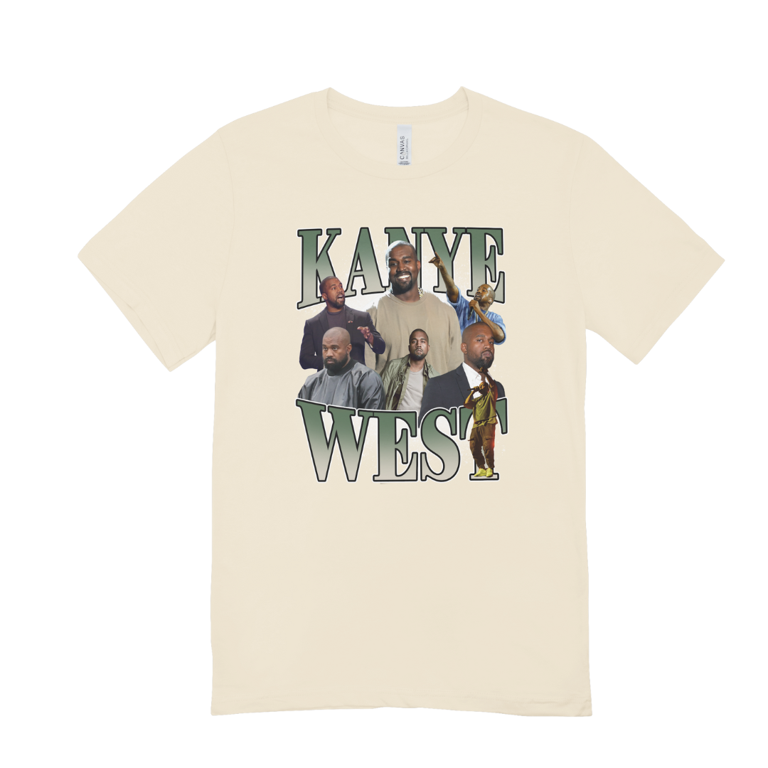 Camiseta Básica Kanye West Aesthetic Vintage