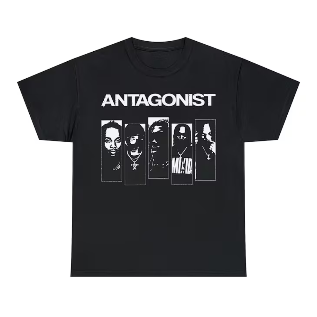 Camiseta Básica Playboi Carti Antagonist