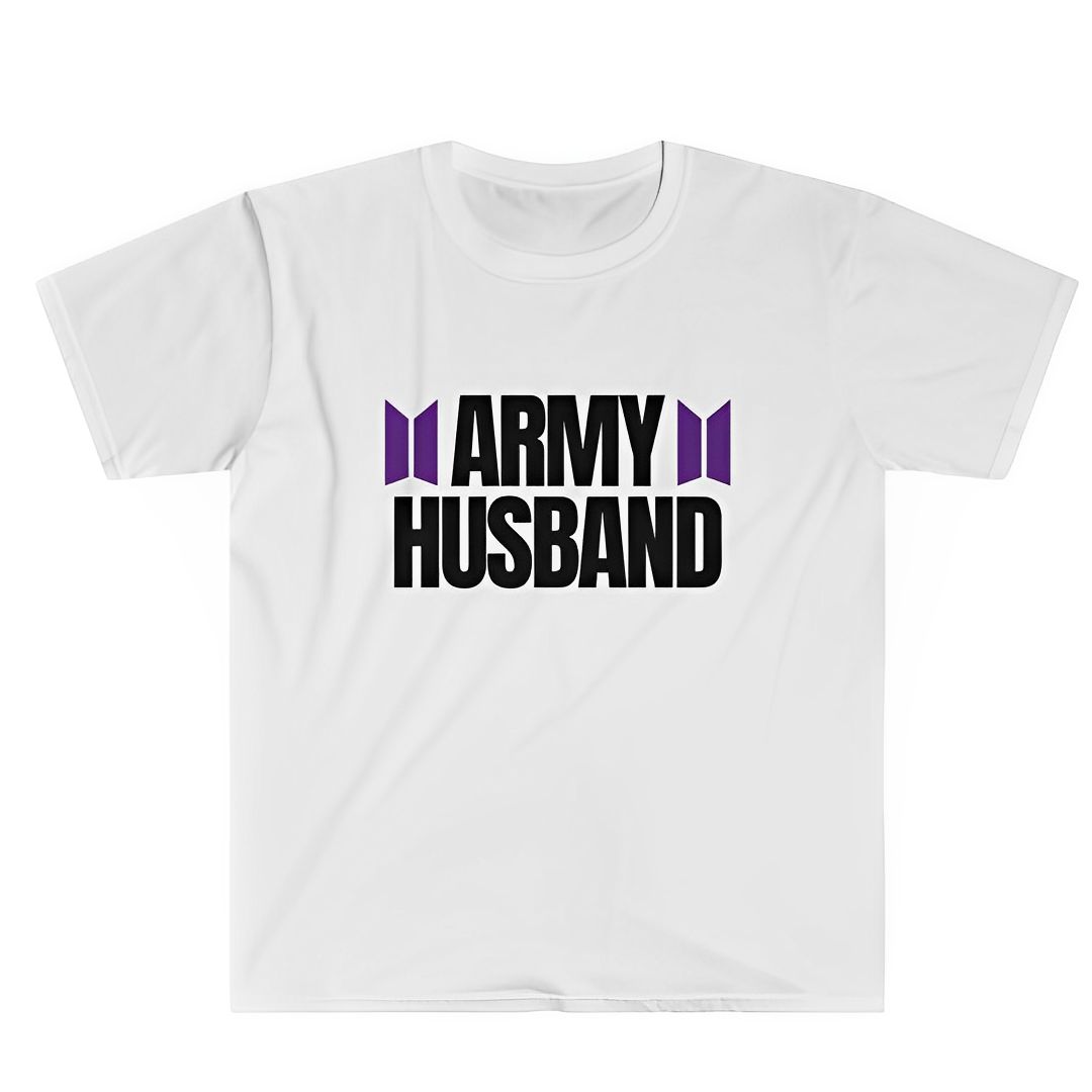 Camiseta Básica BTS Army Husband