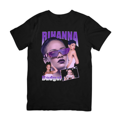 Camiseta Básica Rihanna BadGal Collab