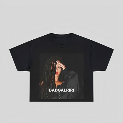 Camiseta Cropped Rihanna Badgalriri