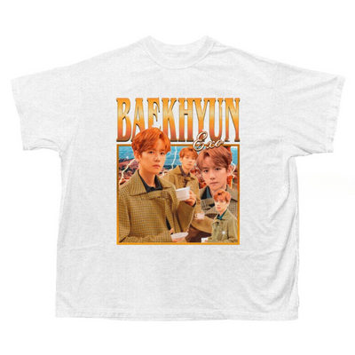 Camiseta Básica EXO Baekhyun Graphic