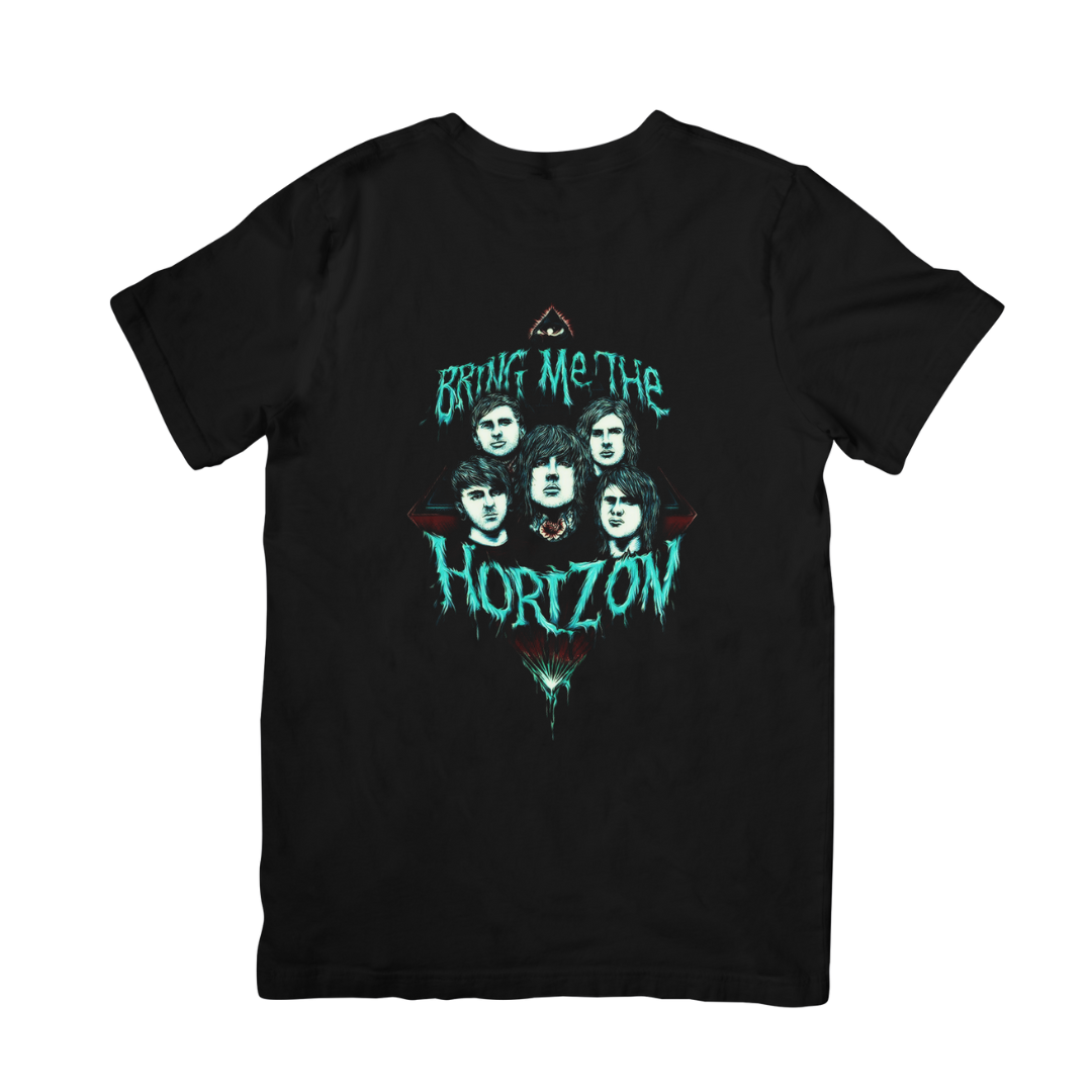 Camiseta Basica Bring Me The Horizon Banda Graphic