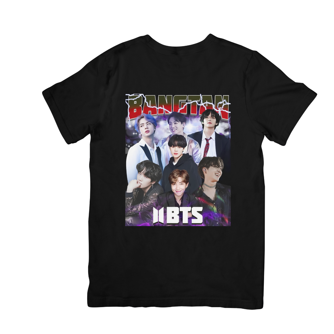 Camiseta Básica BTS Bangtan Members