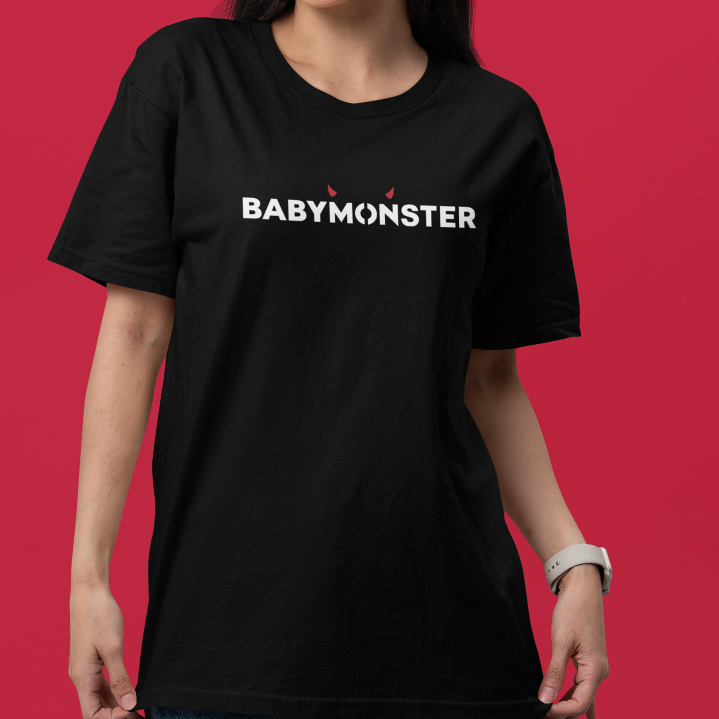 Camiseta Básica Babymonster Logo