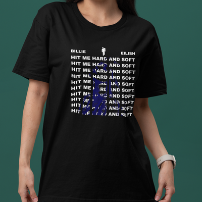 Camiseta Básica Billie Eilish Hit Me Hard