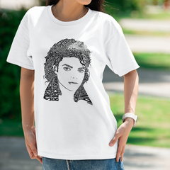 Camiseta Básica Michael Jackson Musics