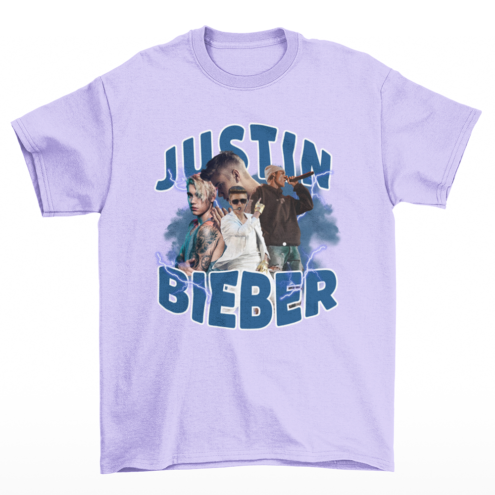 Camiseta Básica Justin Bieber Collab Design