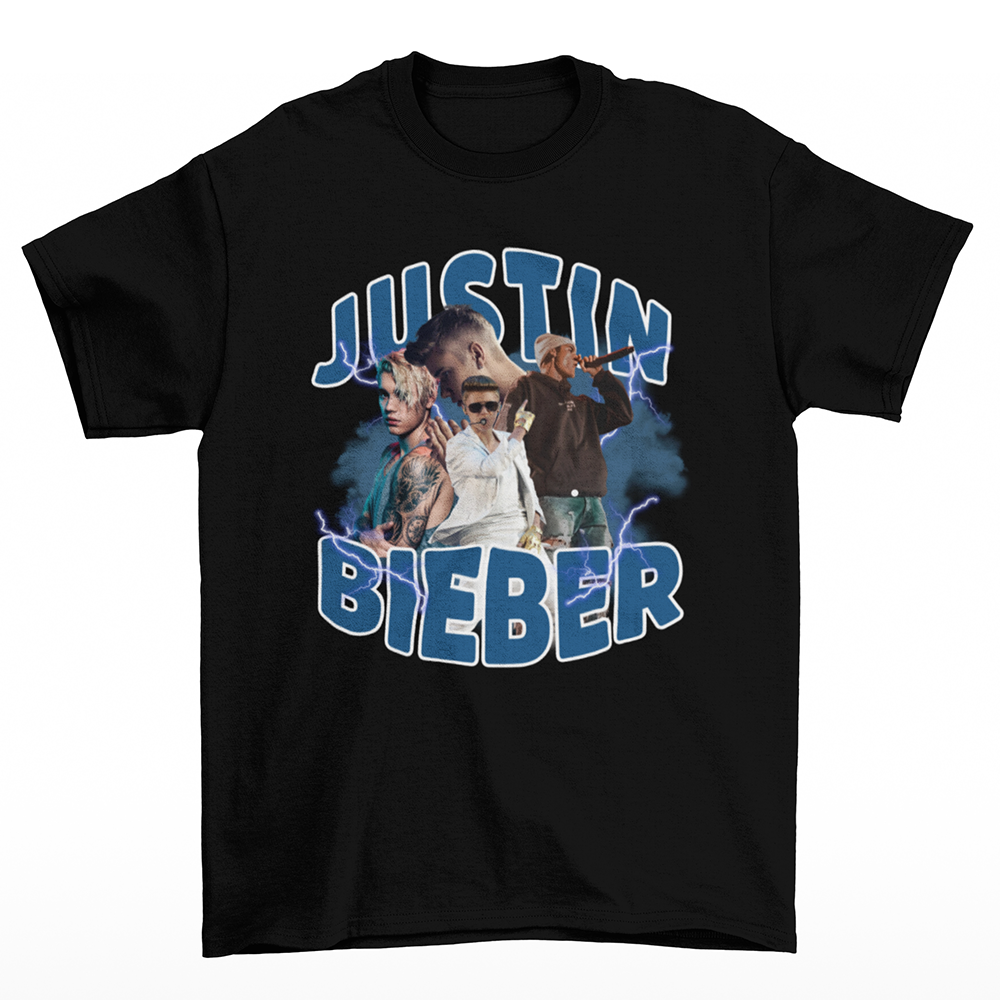 Camiseta Básica Justin Bieber Collab Design