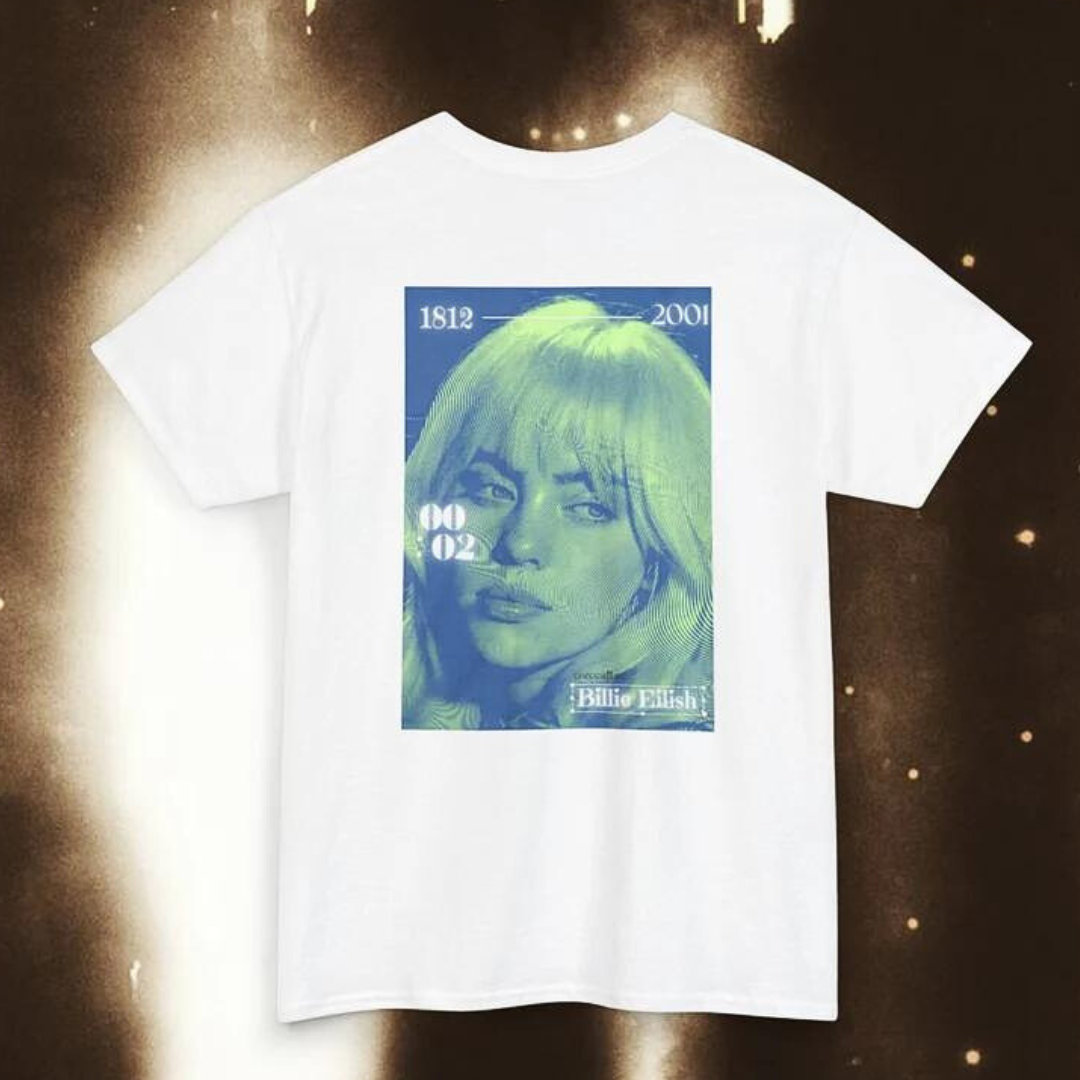 Camiseta Básica Billie Eilish 0002