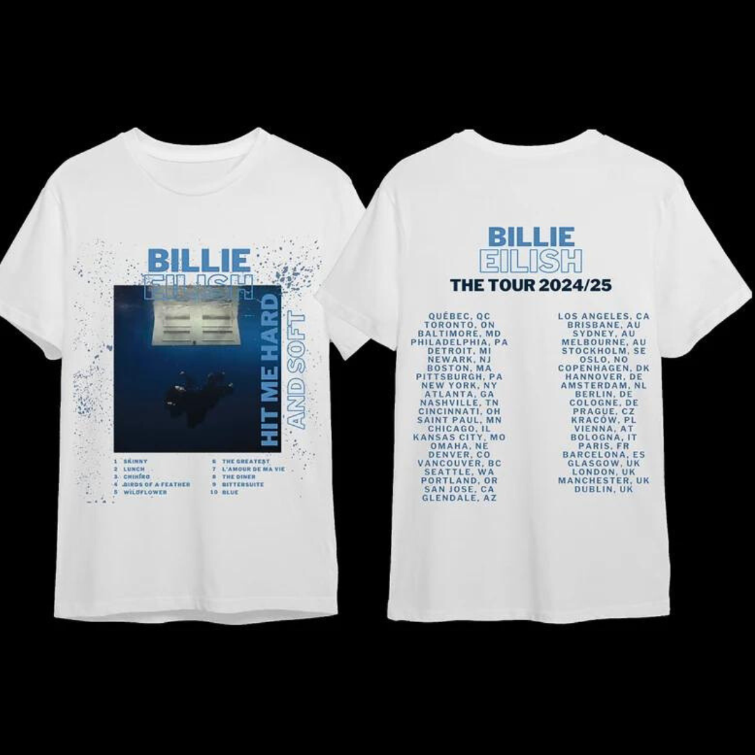 Camiseta Básica Billie Eilish The Tour