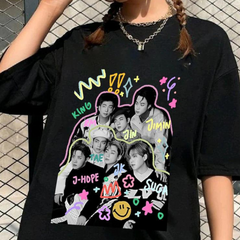 Camiseta Básica BTS Art