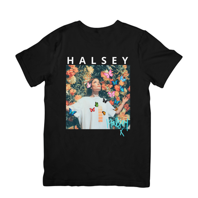 Camiseta Básica Halsey Butterfly