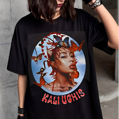 Camiseta Básica Kali Uchis Butterfly