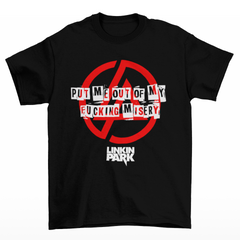 Camiseta Básica Linkin Park Misery