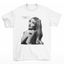 Camiseta Básica Sabrina Carpenter Photo P&b-BRANCO