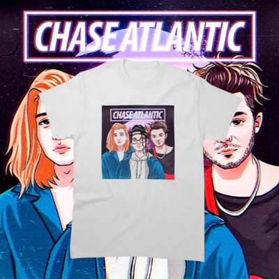 Camiseta Básica Chase Atlantic Illustrated