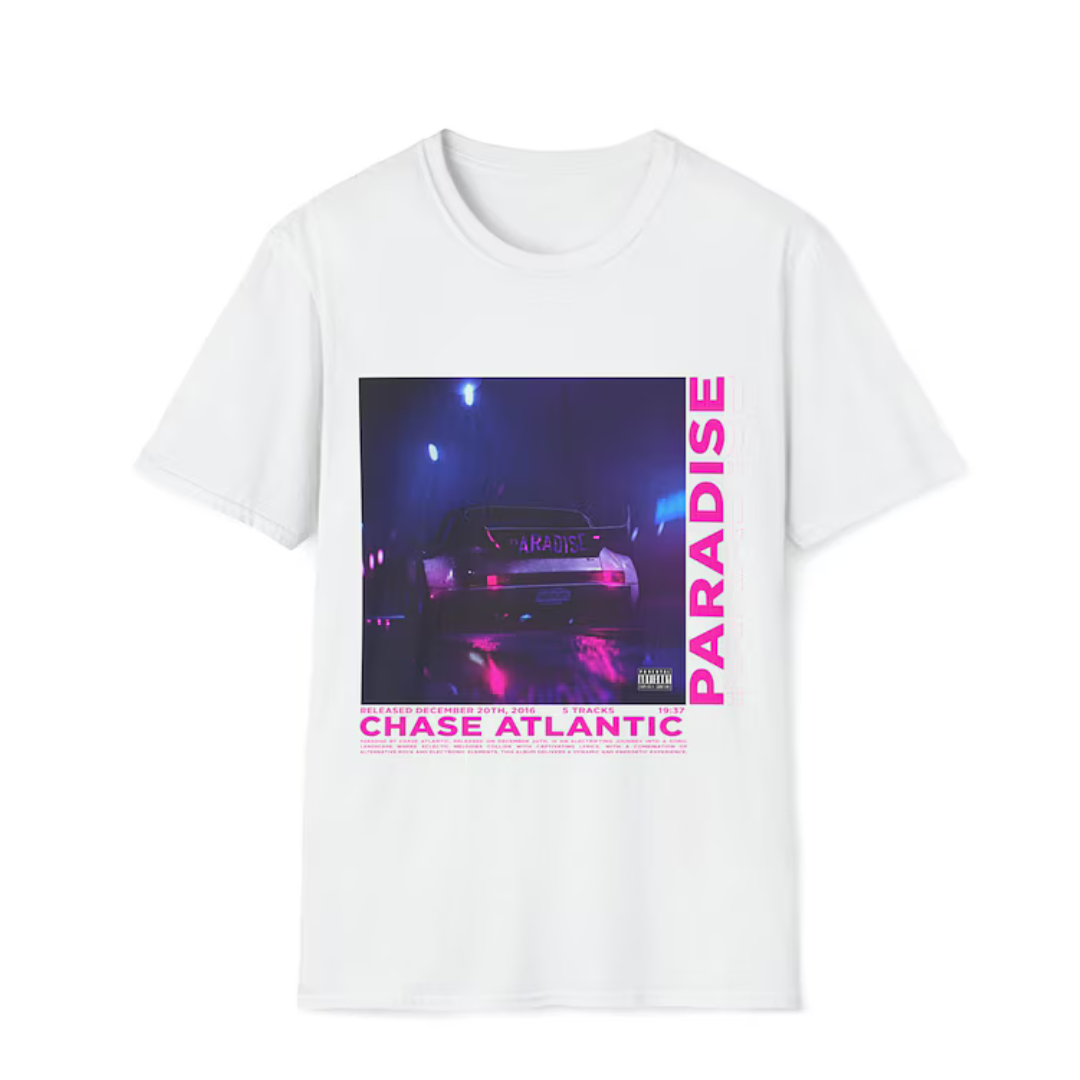 Camiseta Básica Chase Atlantic Paradise Album