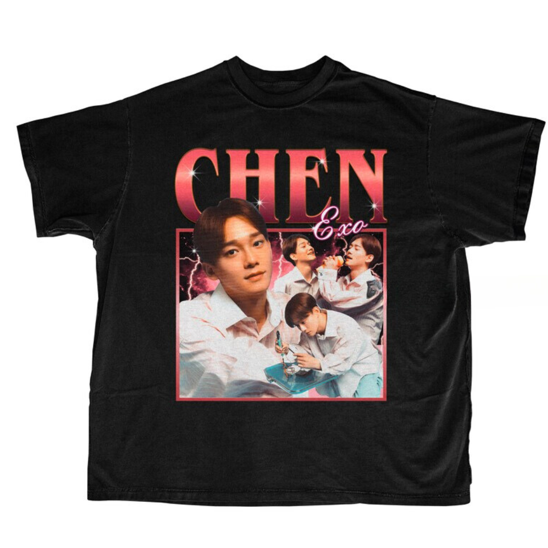 Camiseta Básica EXO Chen Graphic