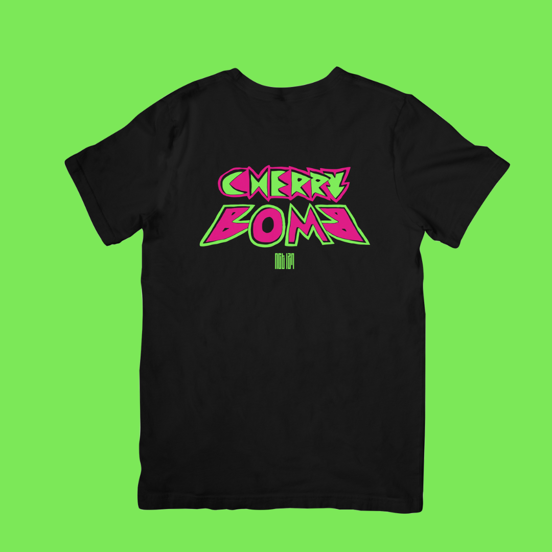 Camiseta Básica NCT 127 Cherry Bomb Preto