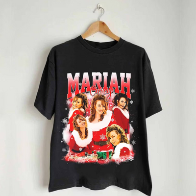 Camiseta Básica Christmas Mariah Carey