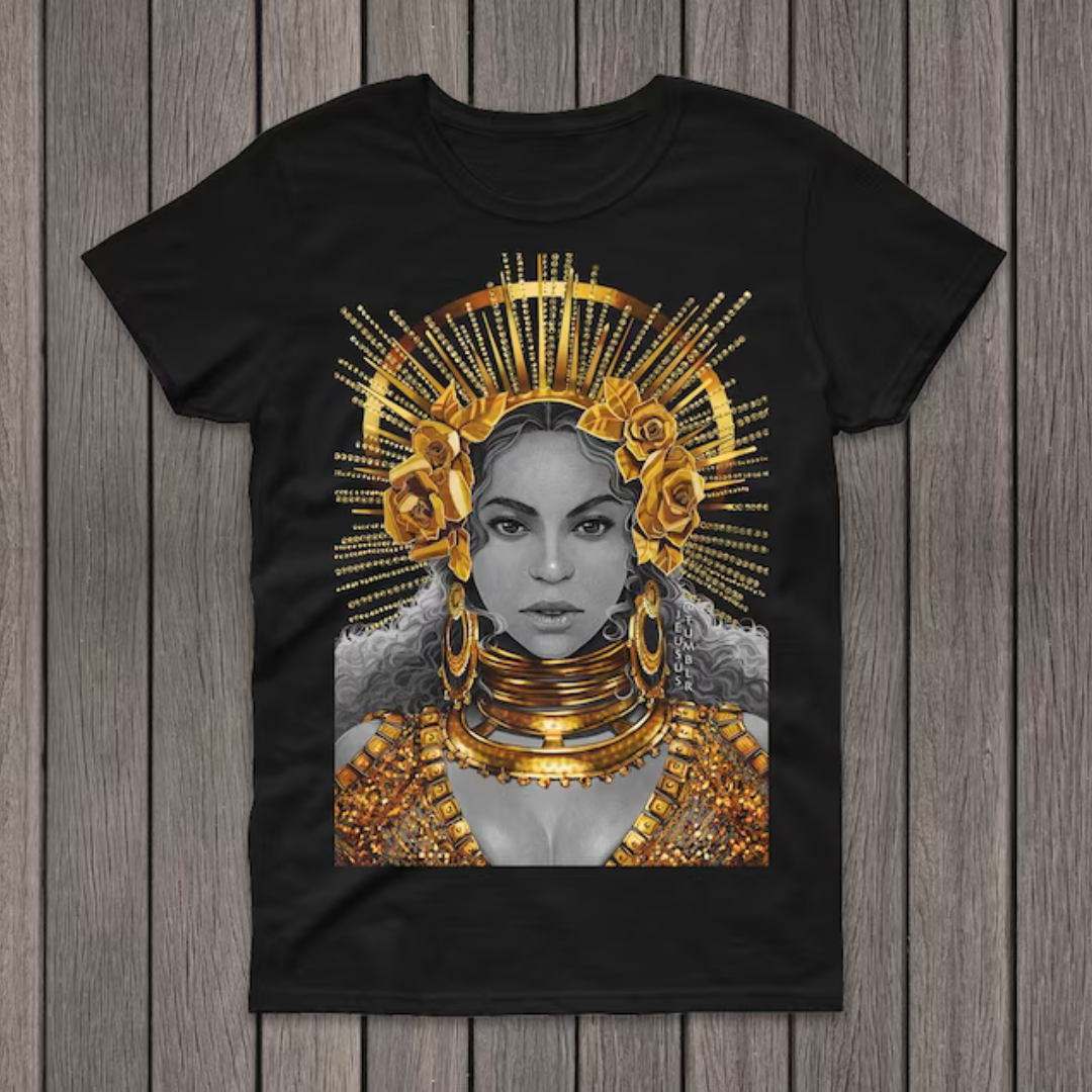 Camiseta Básica Beyonce Classic Retro