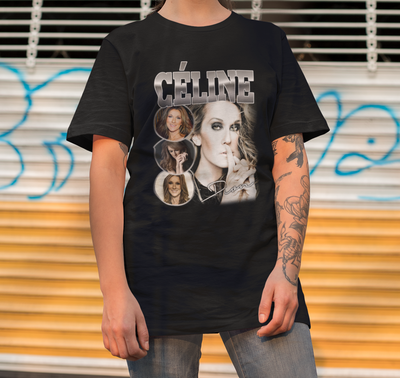 Camiseta Básica Céline Dion Collab