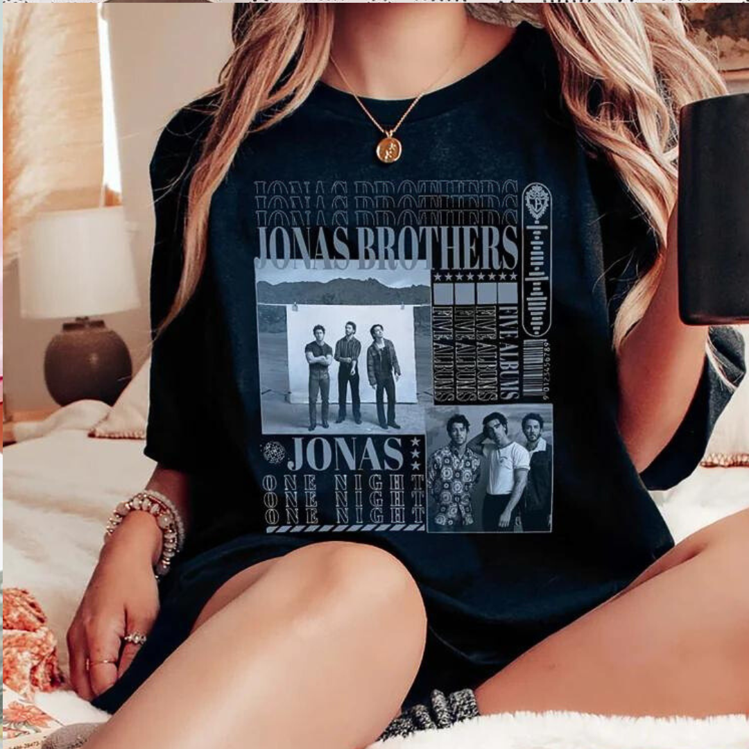 Camiseta Básica Jonas Brothers Collab