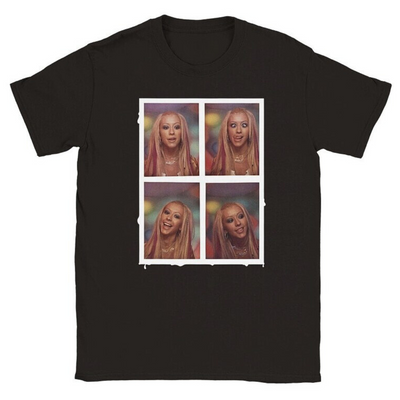 Camiseta Básica Christina Aguilera Collab