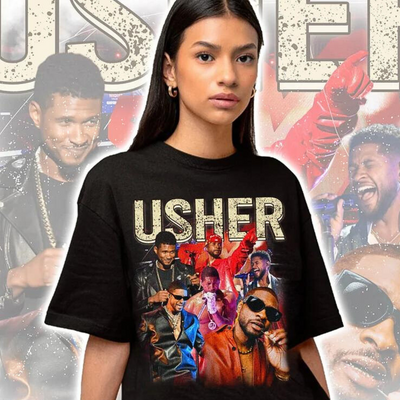Camiseta Básica Usher Collab