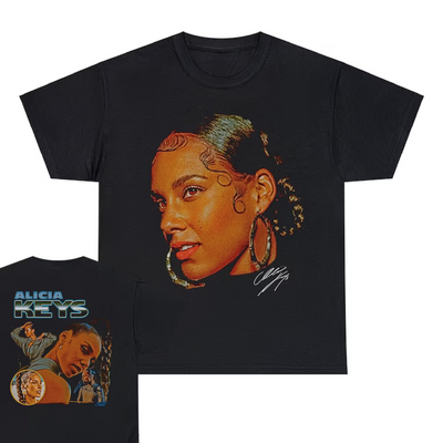 Camiseta Básica Alicia Keys Collab