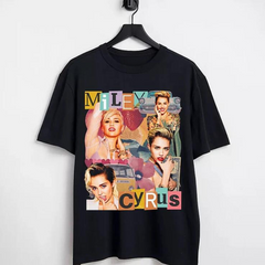 Camiseta Básica Miley Cyrus Collab