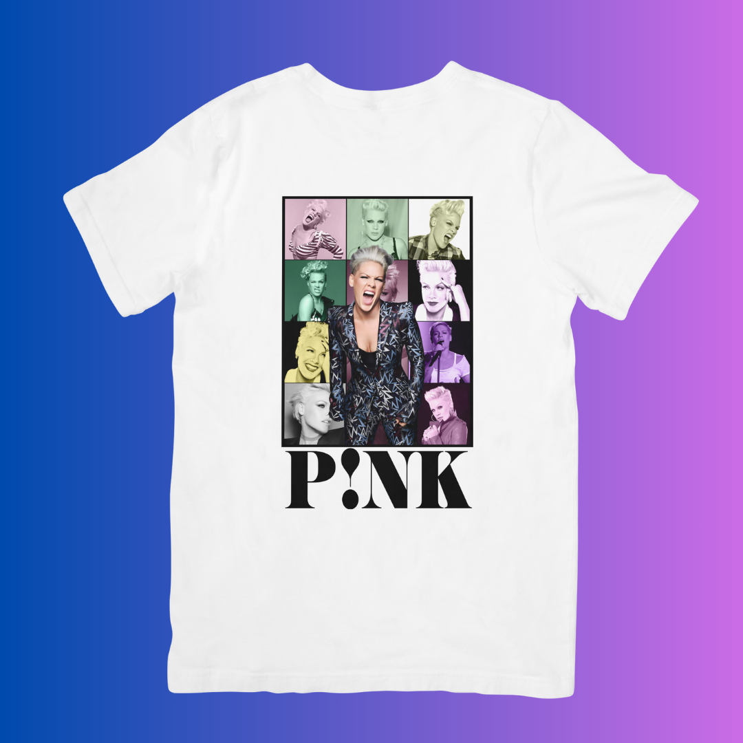 Camiseta Básica P!nk Collab