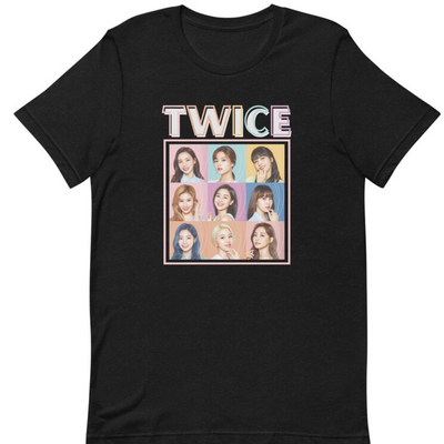 Camiseta Básica Twice Collab Cute