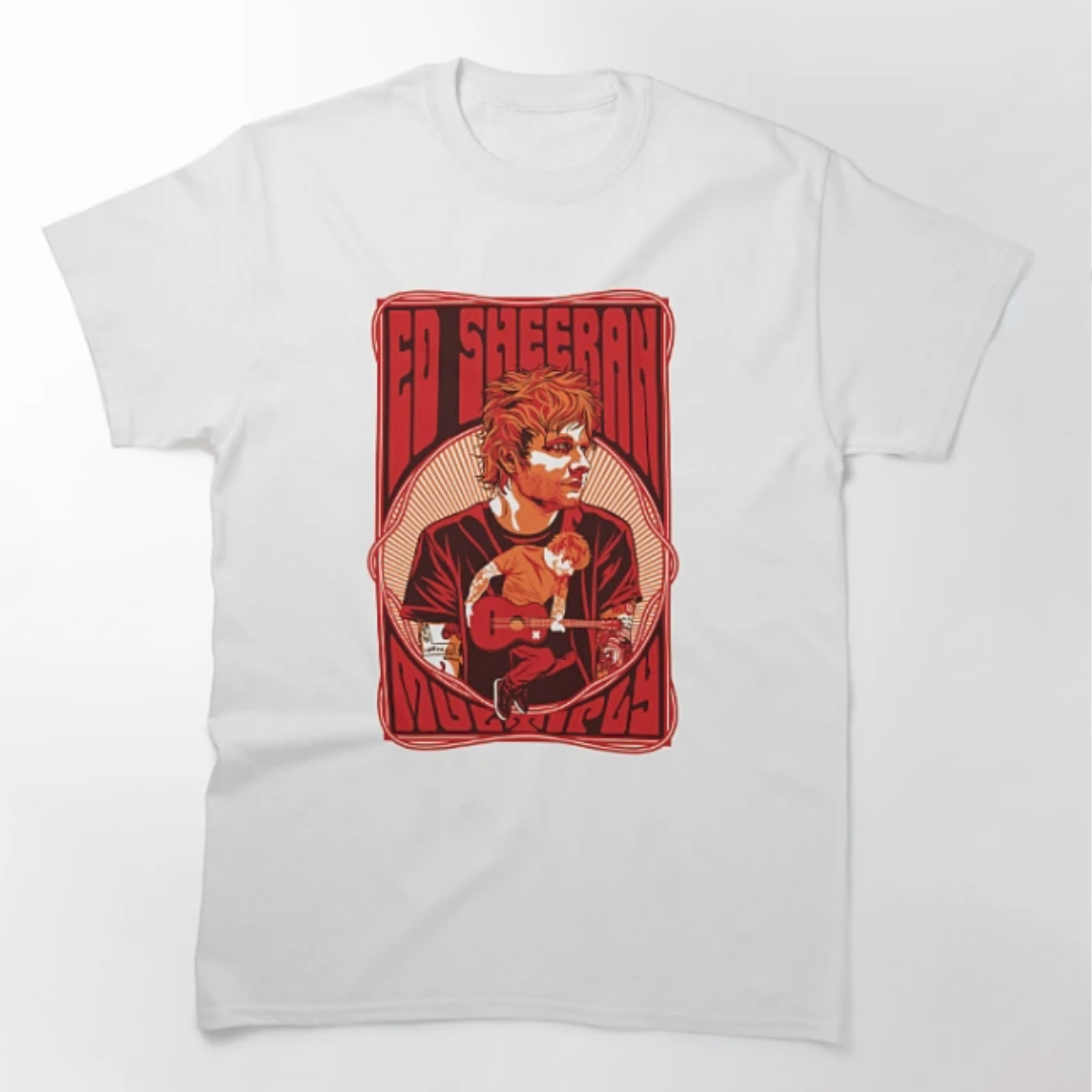 Camiseta Básica Ed Sheeran Collab Graphic