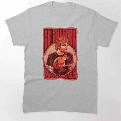 Camiseta Básica Ed Sheeran Collab Graphic