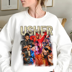 Moletom Gola Redonda Usher Collab