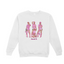 Moletom Gola Redonda Cardi B Collage Branco