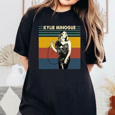 Camiseta Básica Kylie Minogue Colour