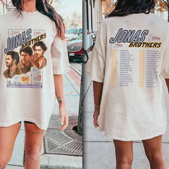 Camiseta Básica Jonas Brothers Concert 2023