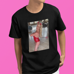 Camiseta Básica Britney Spears Devil Halloween