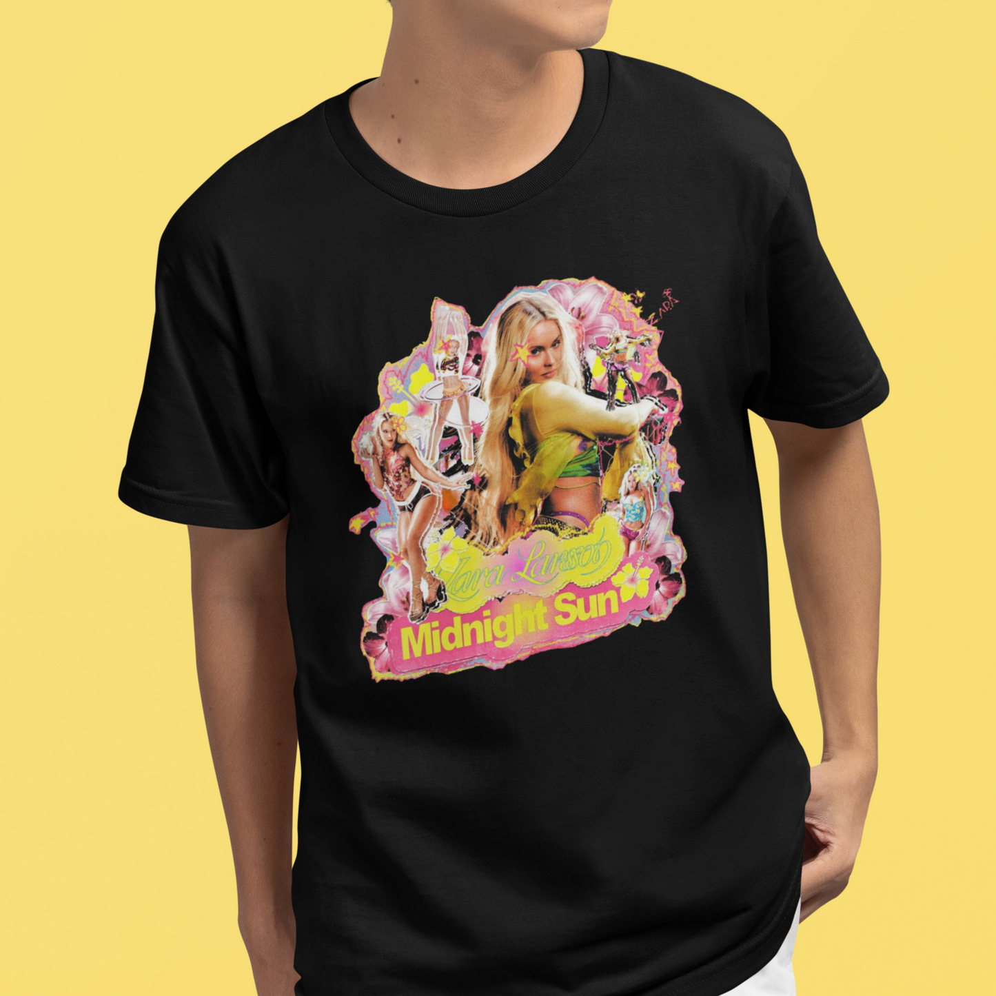 Camiseta Básica Zara Larsson Midnight Sun