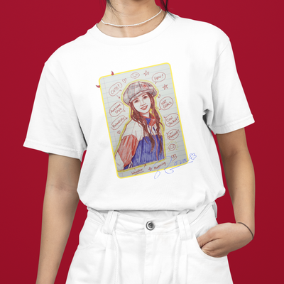 Camiseta Básica Babymonster Rora Illustration