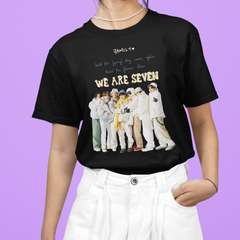 Camiseta Básica BTS We Are Seven